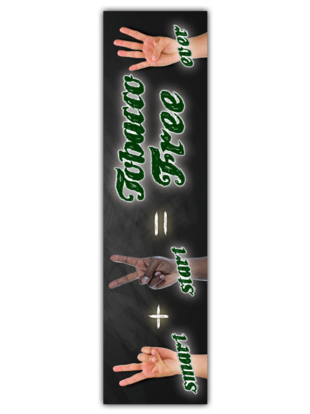 2 Smart 2 Start: Tobacco Free 4 Ever Bookmark