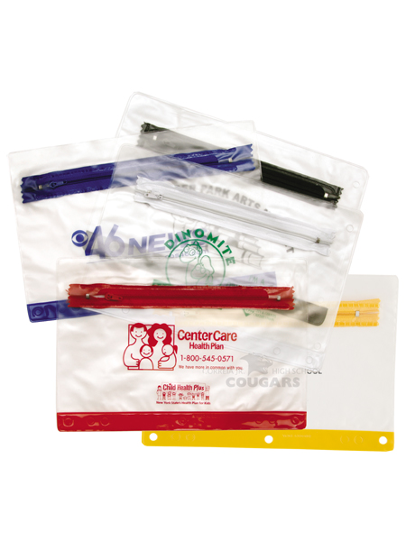 Vinyl Zipper Pencil Pouch