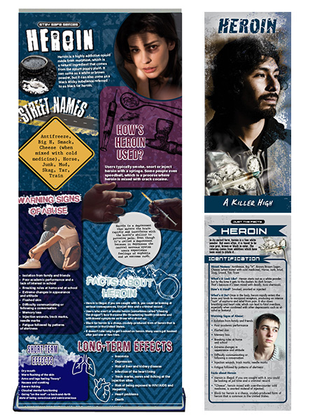 Heroin Prevention Retractable Banner Package