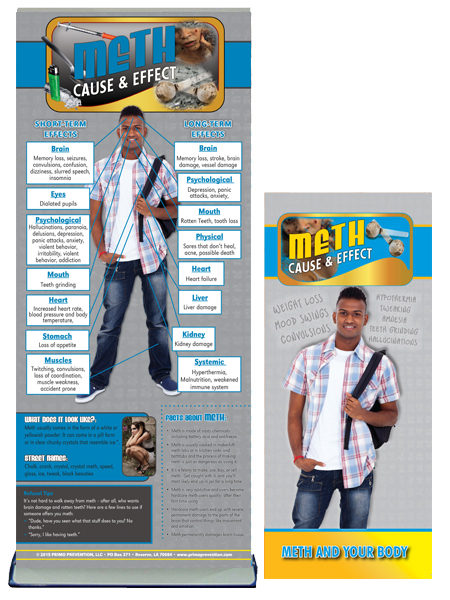 C&E Meth Retractable Banner Package