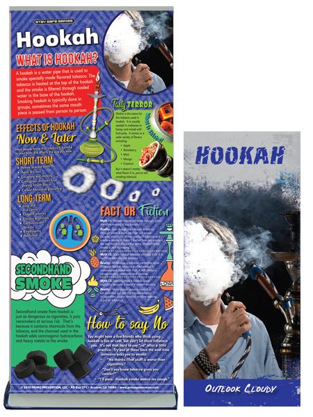 Hookah Retractable Banner Package