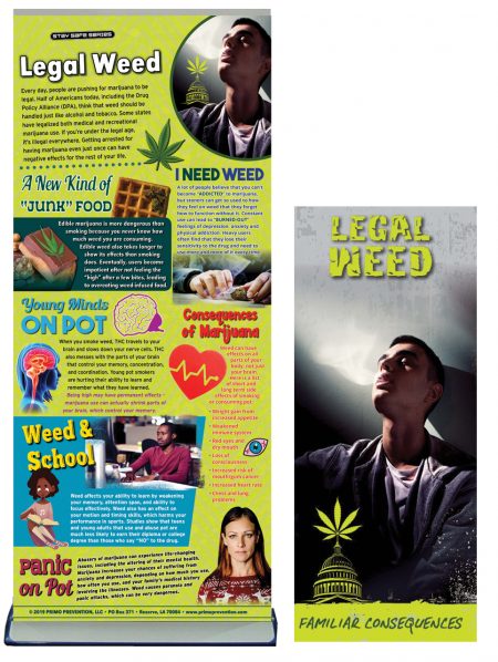 Legal Weed Retractable Banner Package