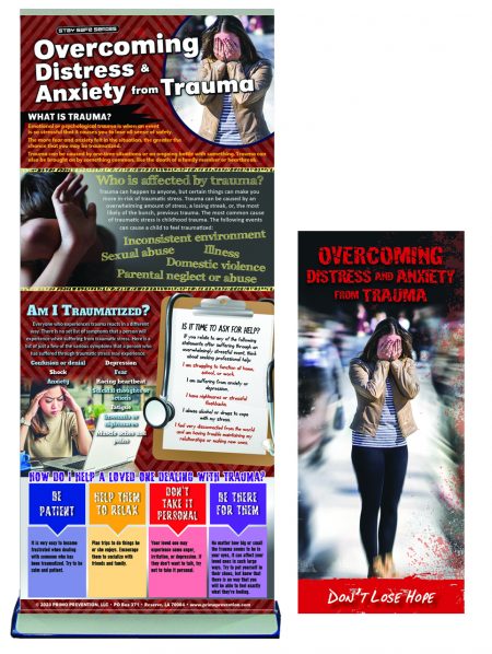 Overcoming Distress & Anxiety from Trauma Retractable Presentation Banner Package