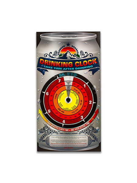 Drinking Clock Action Display